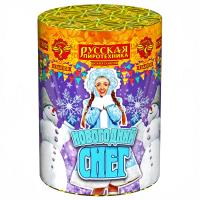 Новогодний снег Батарея салютов купить в Москве | salutsklad.ru