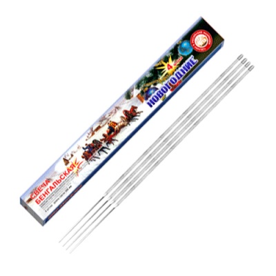 Новогодние 300-4 мм. Бенгальские огни купить в Москве | salutsklad.ru