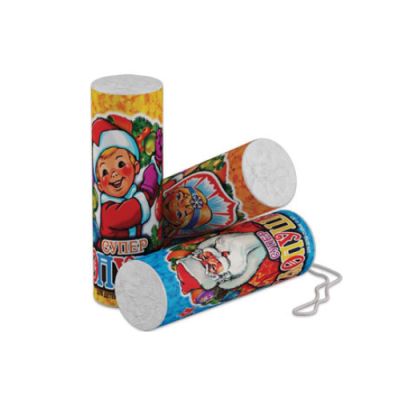 Супер с серпантином Хлопушки купить в Москве | salutsklad.ru