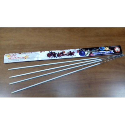 Новогодние 650-4 мм. Бенгальские огни купить в Москве | salutsklad.ru