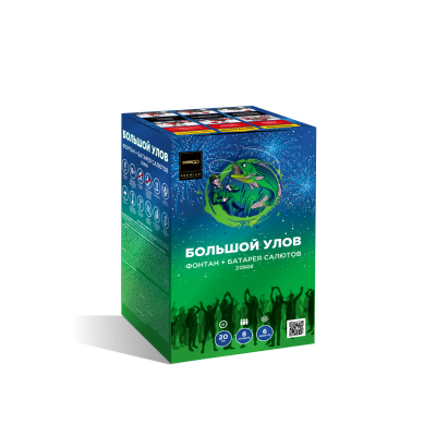 Большой улов Фонтан фейерверк купить в Москве | salutsklad.ru