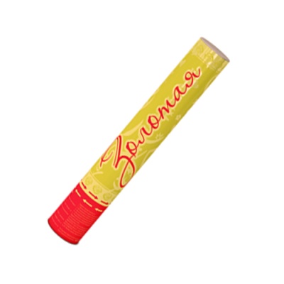 Золотая 30 Пневматическая хлопушка купить в Москве | salutsklad.ru