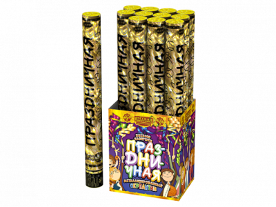 Праздничная 50 Пневматическая хлопушка купить в Москве | salutsklad.ru