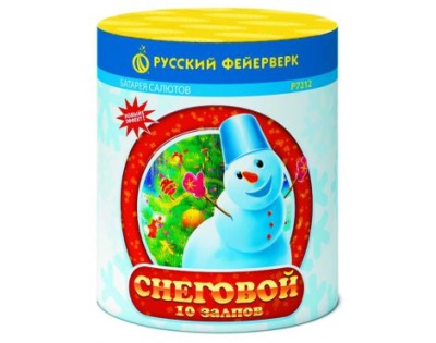 Снеговой Батарея салютов купить в Москве | salutsklad.ru